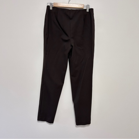 J.Jill Women’s Brown Pull on Pants Size Small Slim fit Casual Office Career - Picture 2 of 7
